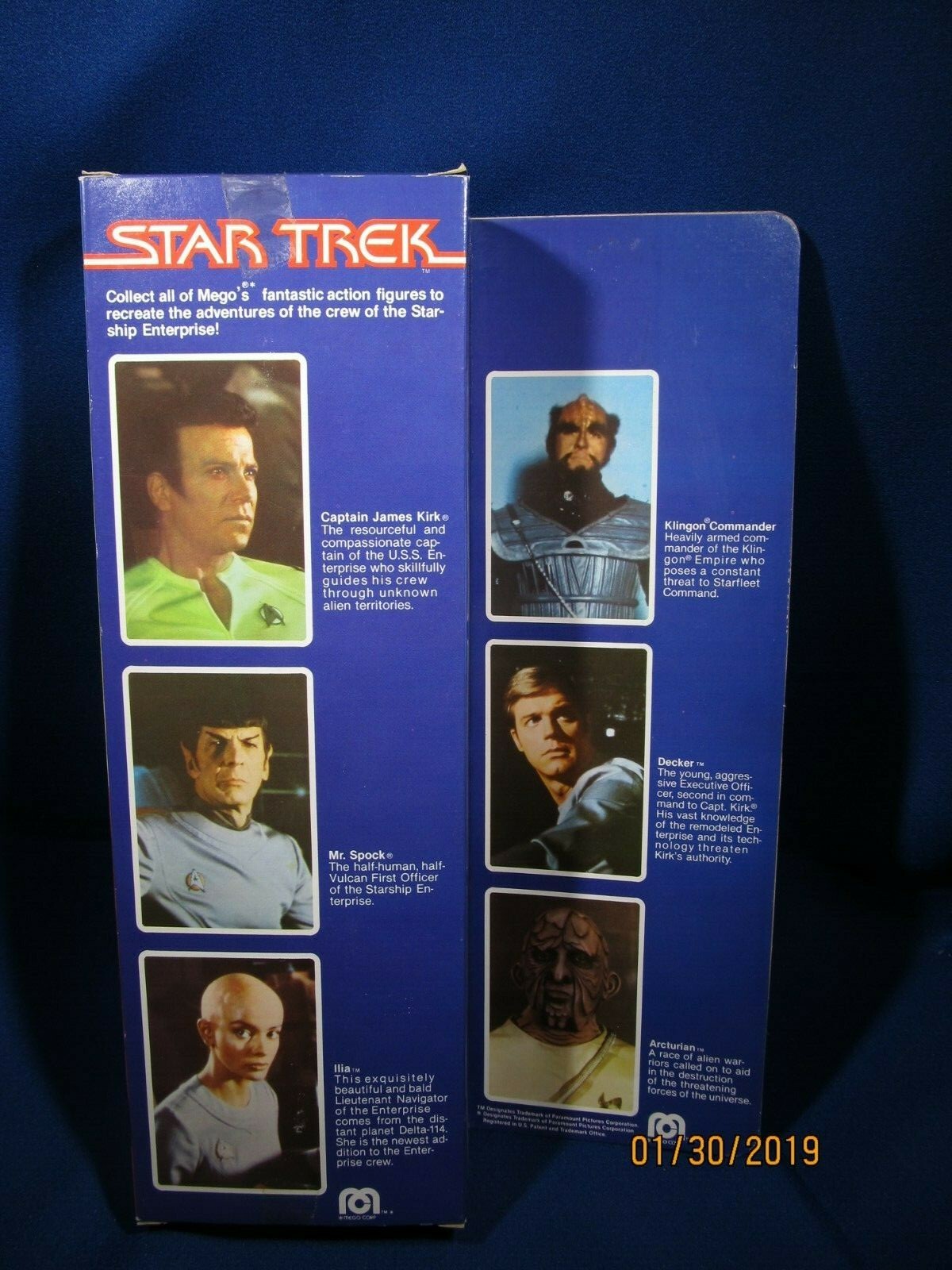 Star Trek Mr. Spock Figure in Original Package