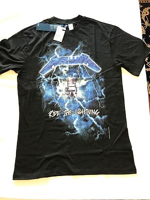 H M Licensed Double Sided Metallica T Shirts New Sizes Xs S M L Xl Oversized Fit Ebay