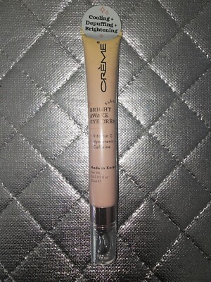 The Crème Shop Bright Awake Eye Crème - Klean Beauty 0.67 Fl Oz 
