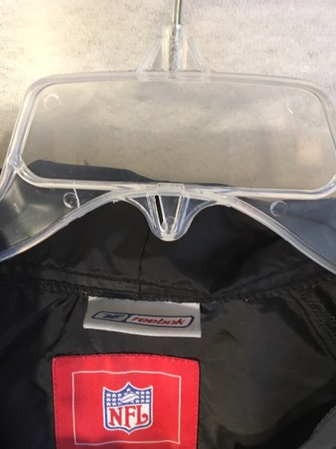 Atlanta Falcons Reebok Rain Hoodie Kids 10-12 Hoody Black Rain Coat