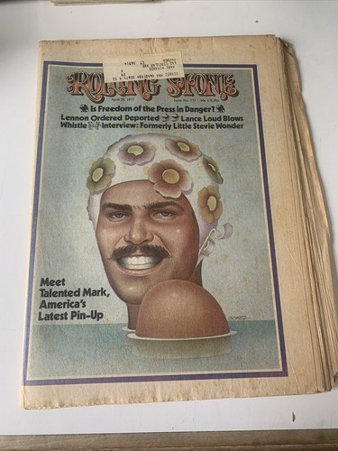 Rolling Stone #133 April 26 1973 Mark Spitz Stevie Wonder John Lennon