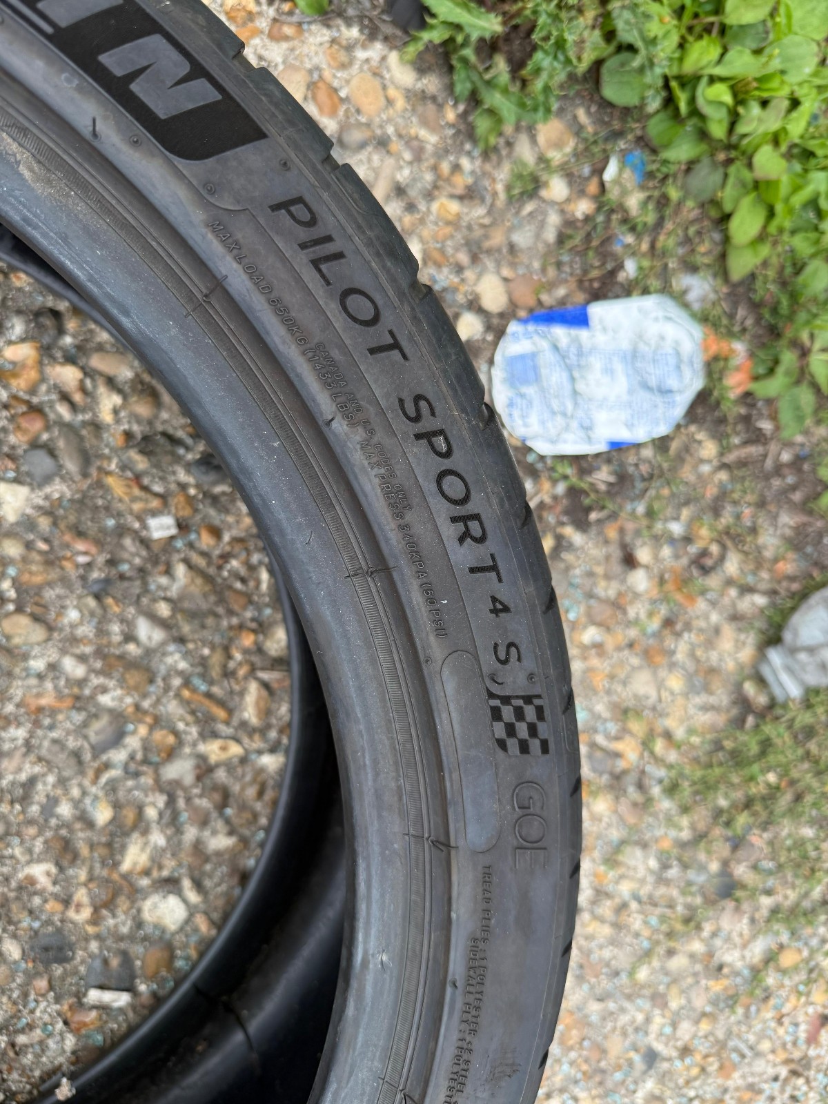 225 40 19 Michelin, Pilot Sport 4S, XL 93Y x1 Single Tyre 5.8mm (F1_tyres) YD143