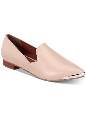 

DOLCE VITA Женские кожаные туфли без шнуровки Devon бежевого цвета с вырезом, 7,5 м, Бежевый, DEVON