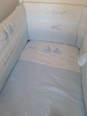 silver cross cot bumper