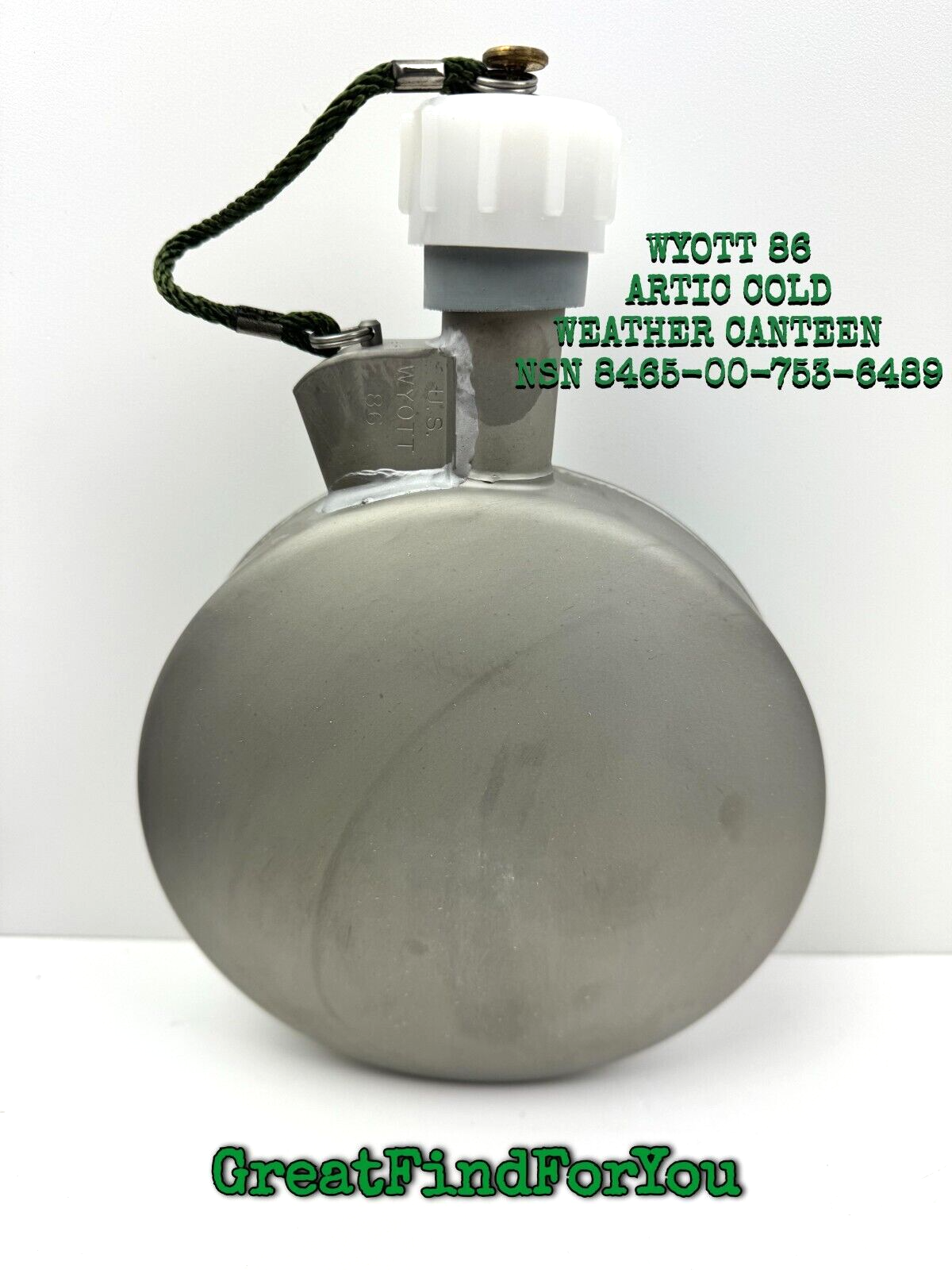 キャンティーンカップ　アークティックキャンティーンカップ　U.S. WYOTT 米軍 実物 アークティック キャンティーンカップ (Dead Stock