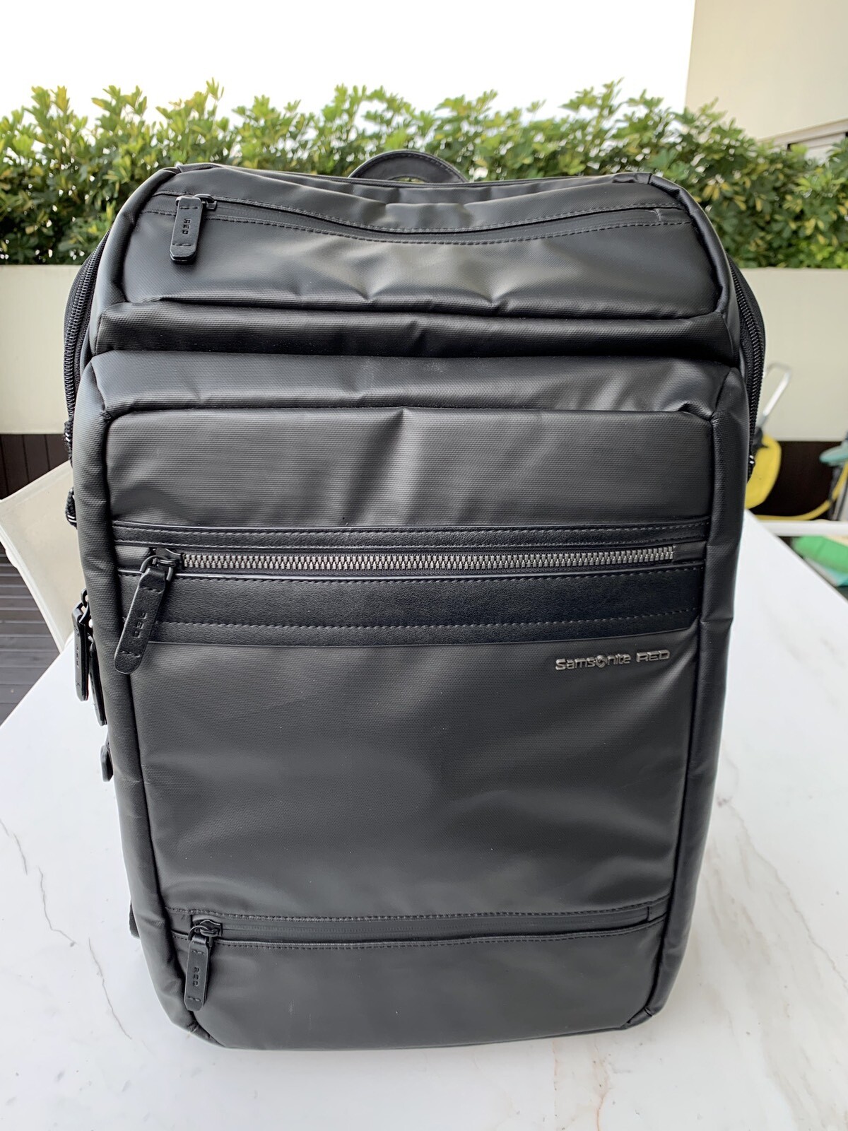 samsonite red lopere backpack