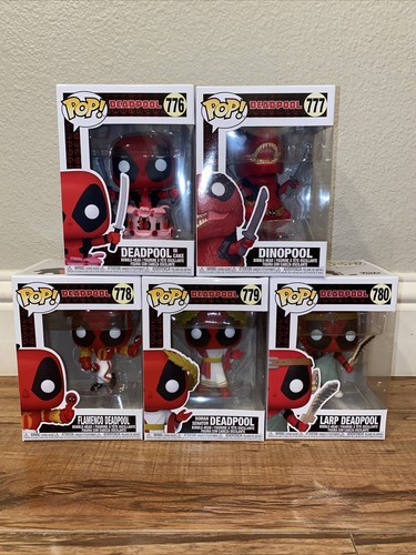 アメコミ Funko Deadpool set of 5. Sold as set FUNKO POP! Deadpool 5 LOT (776, 777, 778, 779, 780) “new” | eBay
