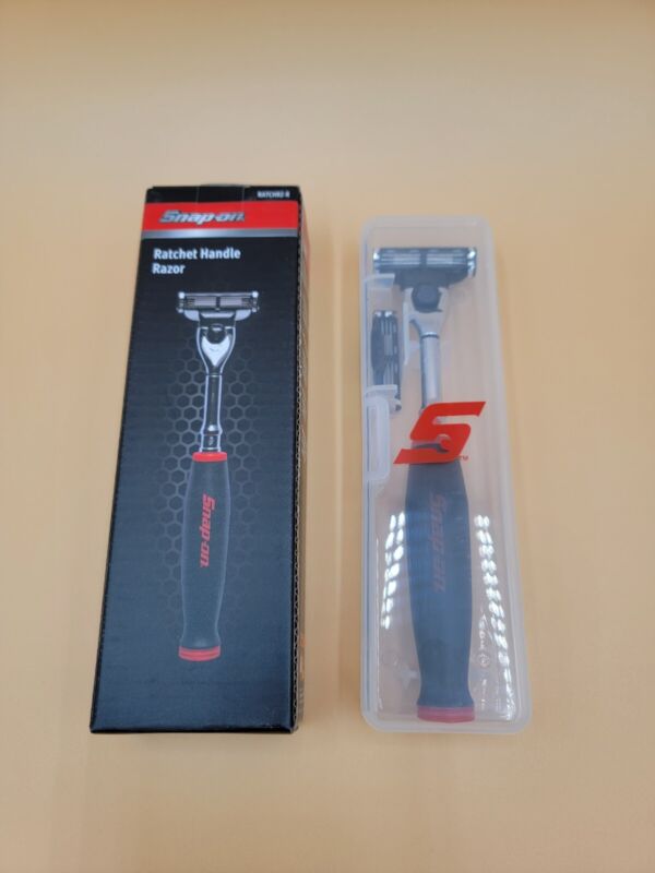 Snapon Tools Razor Soft Grip Ratchet Handle Collectible SSX Gillette Blade Shave