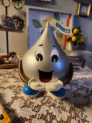 Vintage Hershey's Kiss Large Candy Dispenser 10'' 1995 Collectible Works