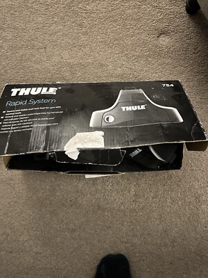 THULE 754 FOOTPACK FOR THULE RAPID SYSTEM LOAD BARS USED