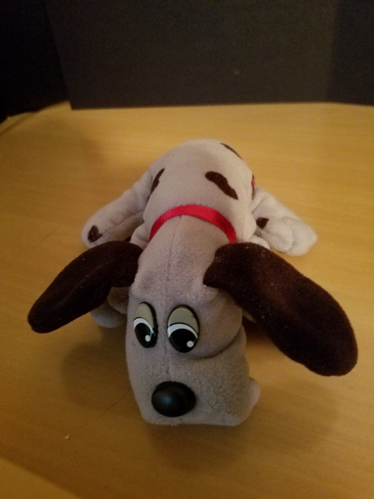 1980s Vintage Pound Puppy Plush 9 Inch Stuffed Animal 80s VTG Gray Pound Puppies
