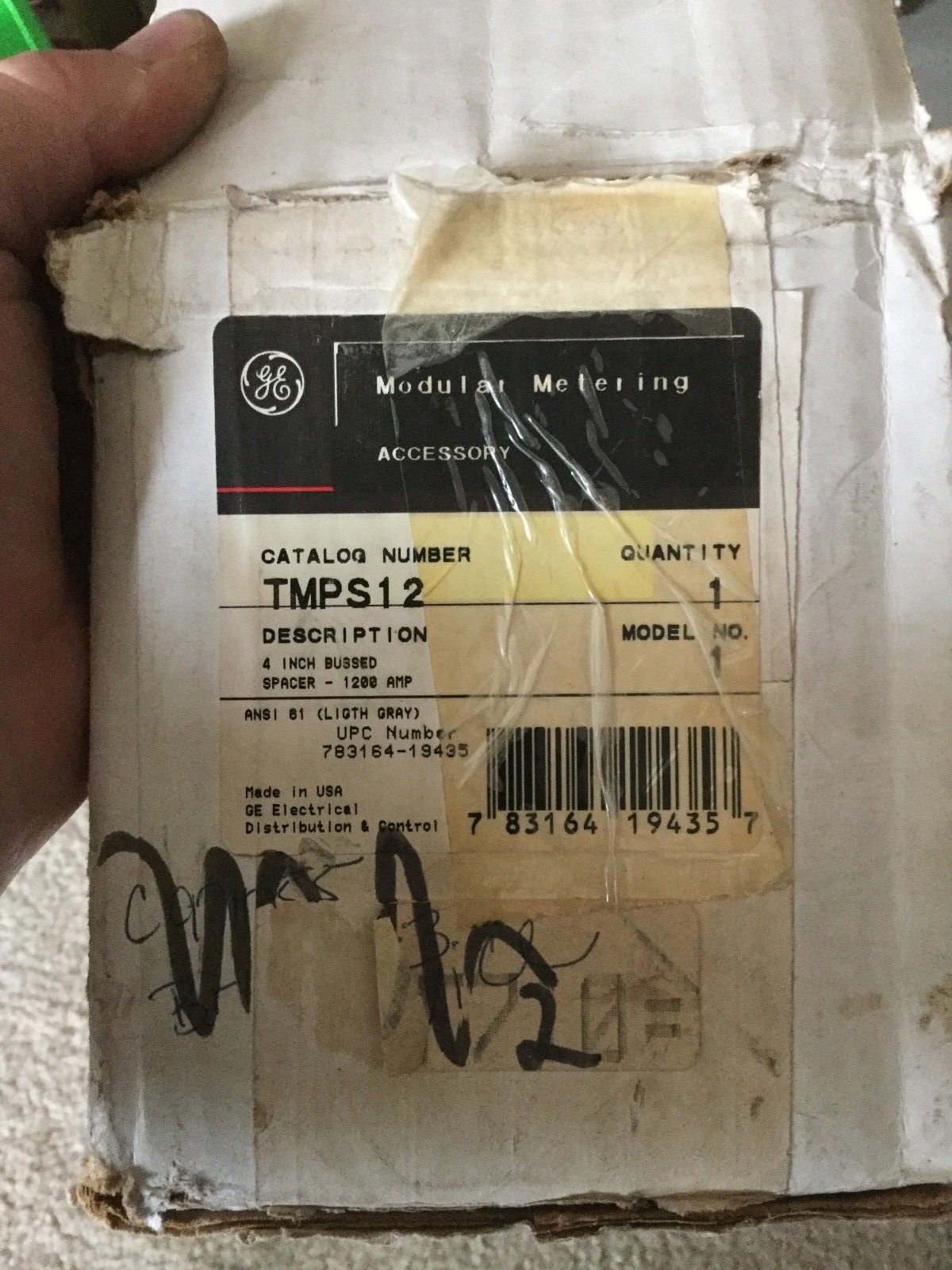 GE TMPS12 Bussed Spacer Modular Metering 4