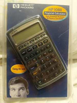 Hewlett Packard HP 10BII Financial Calculator 100+ Essential Business Functions