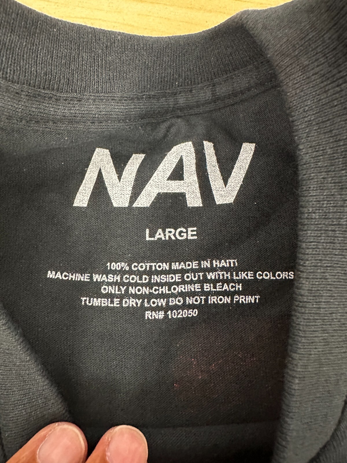 

НОВАЯ ФУТБОЛКА VLONE X NAV GOOD INTENTIONS II АУТЕНТИЧНАЯ ФУТБОЛКА, Черный