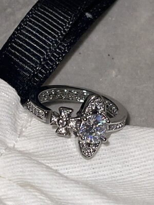 新作◆Vivienne Westwood◆MAITENA リング Vivienne Westwood Maitena Open Orb Ring size 7 New in box