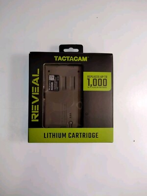 Tactacam Lithium Cartridge Reveal Cellular Camera Battery ( RV-LBAT-V2 Version 2