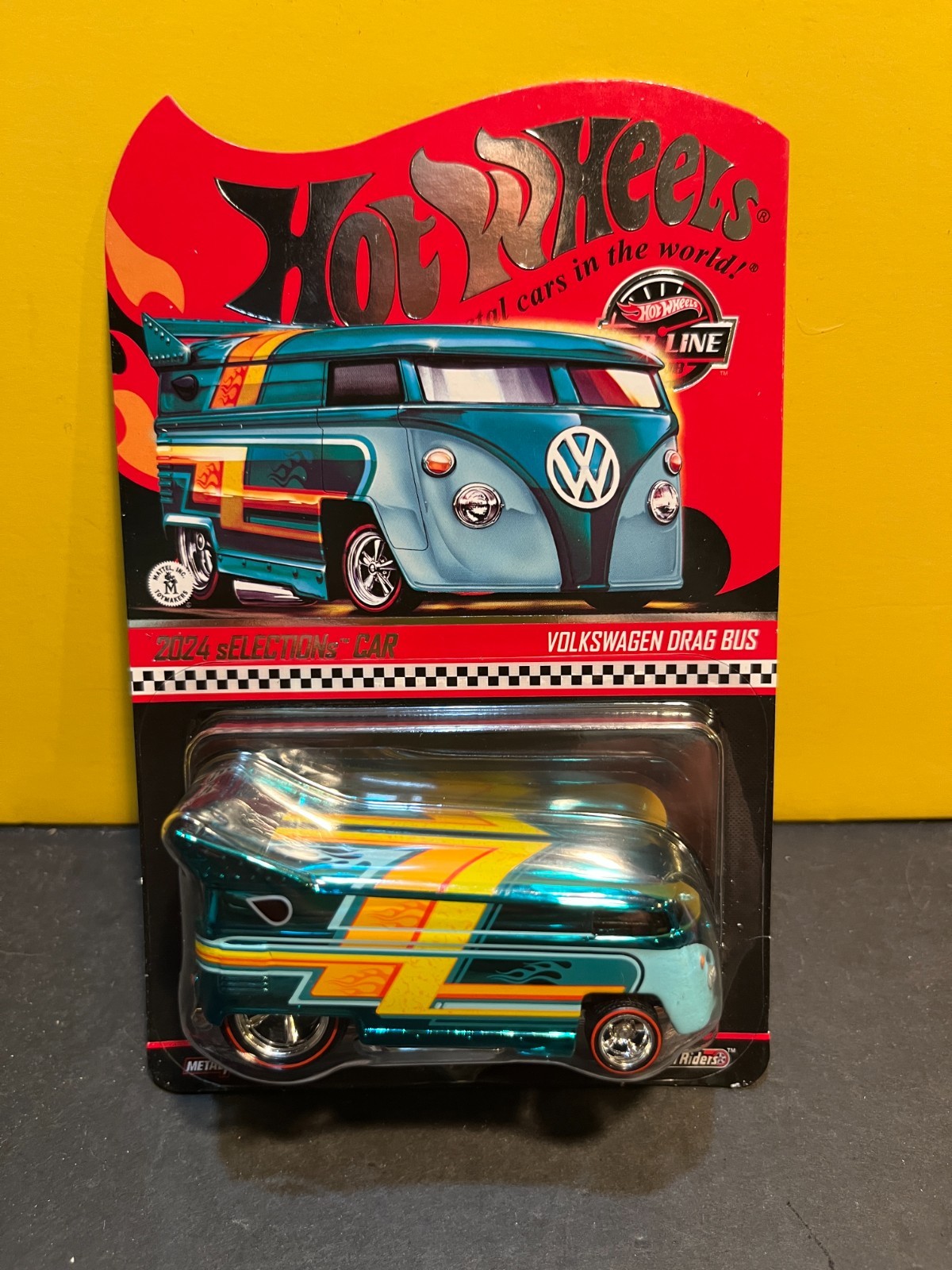 ミニカー HotWheels REAL RIDERS VW Drag Bus Hot Wheels Volkswagen Drag Bus Real Riders Series 6 LE of