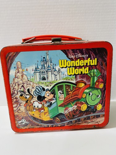 Vintage 1980 Walt Disney's Wonderful World On Ice Metal