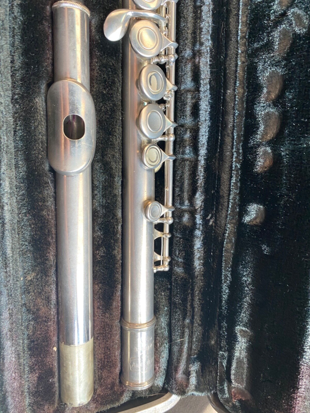 Bundy Selmer Flute W/ Case Fully Repadded, Cleaned, Polished Ready