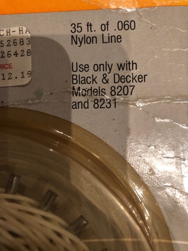 NOS Black & Decker Weed Trimmer Replacement Disc 10” Self Feed 8207 / 8231