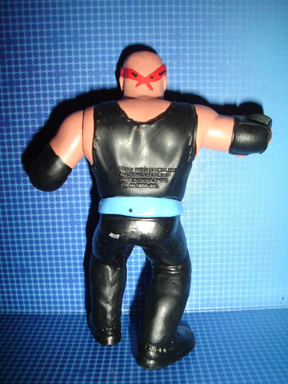KONNAN (NWO RED & BLACK WOLFPAC) FIGURE CUSTOM HASBRO WWE WCW WRESTLING RARE
