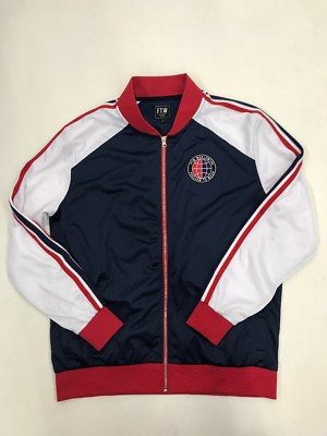 FTW Clothing Uncle Scrooge Fighter Mens Sample Zip Up Jacket Size Large Nice New