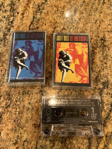 Guns N' Roses Use Your Illusion I + II CHINA 1st EDITION