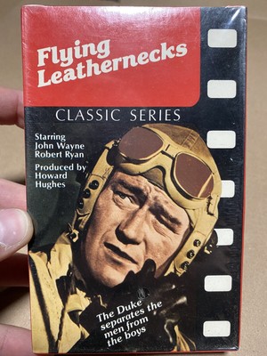 SEALED  Flying Leathernecks  Beta Video (not VHS) John Wayne Vintage 1983 -NEW-