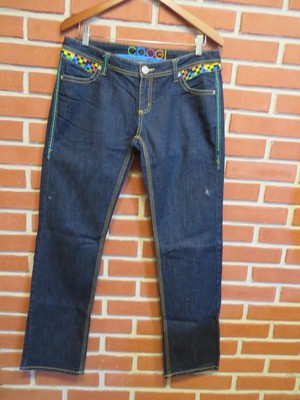 COOGI Women39s Jeans Size 1314 Embroidered Pockets Boot Cut FREE SHIPPING