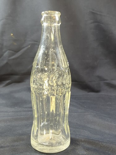 Vintage Coca-Cola 6oz Soda Bottle Coke trade mark registered 2L 55 unique worn