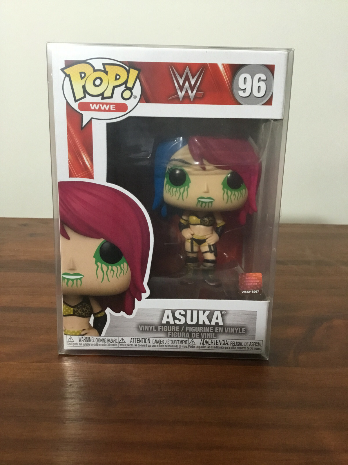 Funko pop! WWE ASUKA アスカ フィギュア 96 Amazon.com: Funko Pop! WWE: Asuka with Green Face Paint