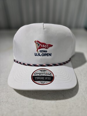 LACC LA Country Club 123rd US Open Adjustable Snapback Men Rope Blue White Hat