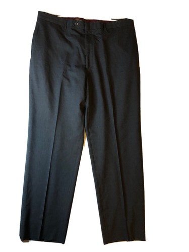 PRONTO-UOMO ツータックウールスラックス チャコール 30 古着