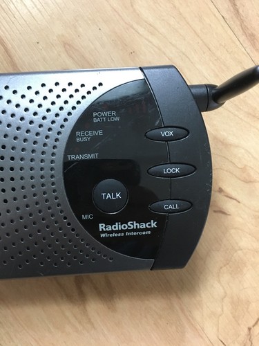 Radio Shack 43-124 900MHz Wireless Intercom Audio & Weather Radio Input