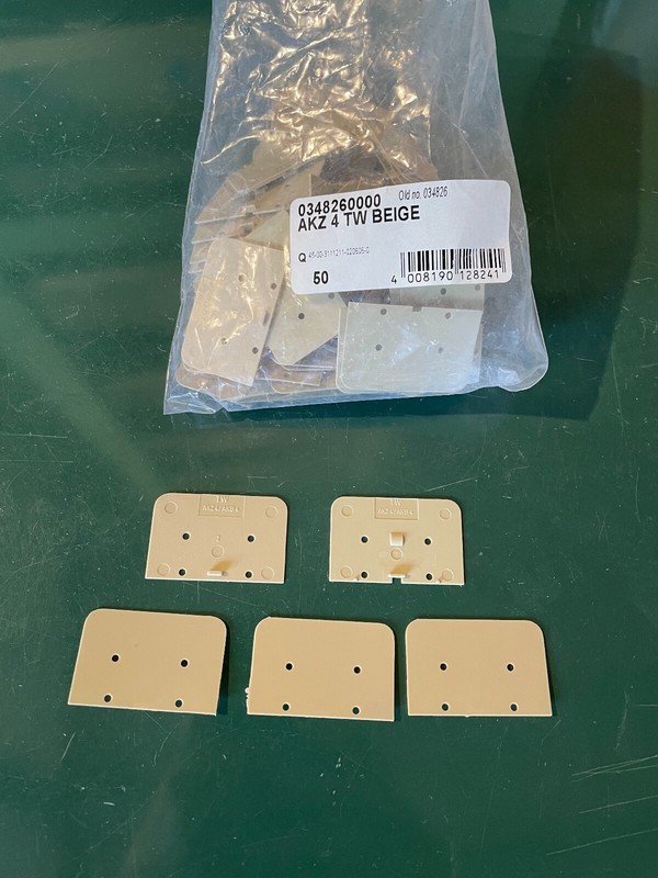 WeidmüLler Abdeckplatte Akz 4 Tw Beige (5 Stk.) (#Wei03)