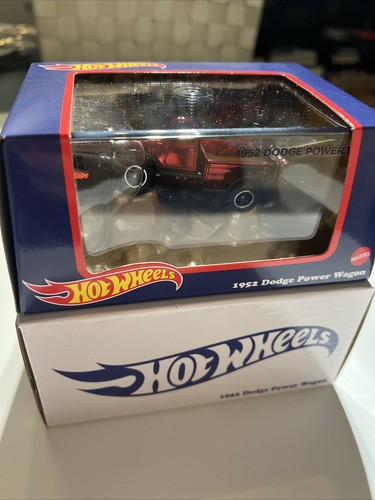 【最終金額】ホットウィール RLC 1952 Dodge Power Wagon Hot Wheels 1/64 RLC Holiday 1952 Dodge Power-Wagon – Flipn