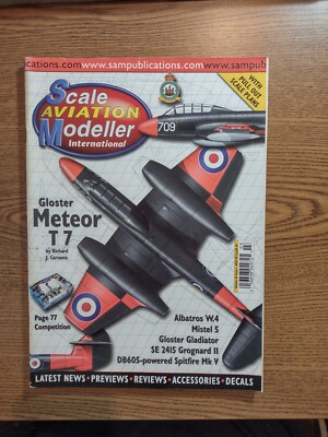 Scale Aviation Modeller International Gloster Meteor T7 Vol 10 Issue 1 2004