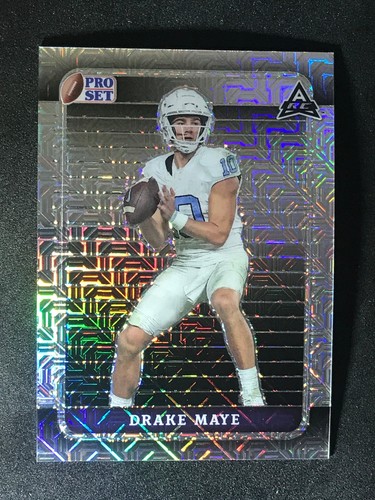 2023 Leaf Pro Set Metal Drake Maye #54