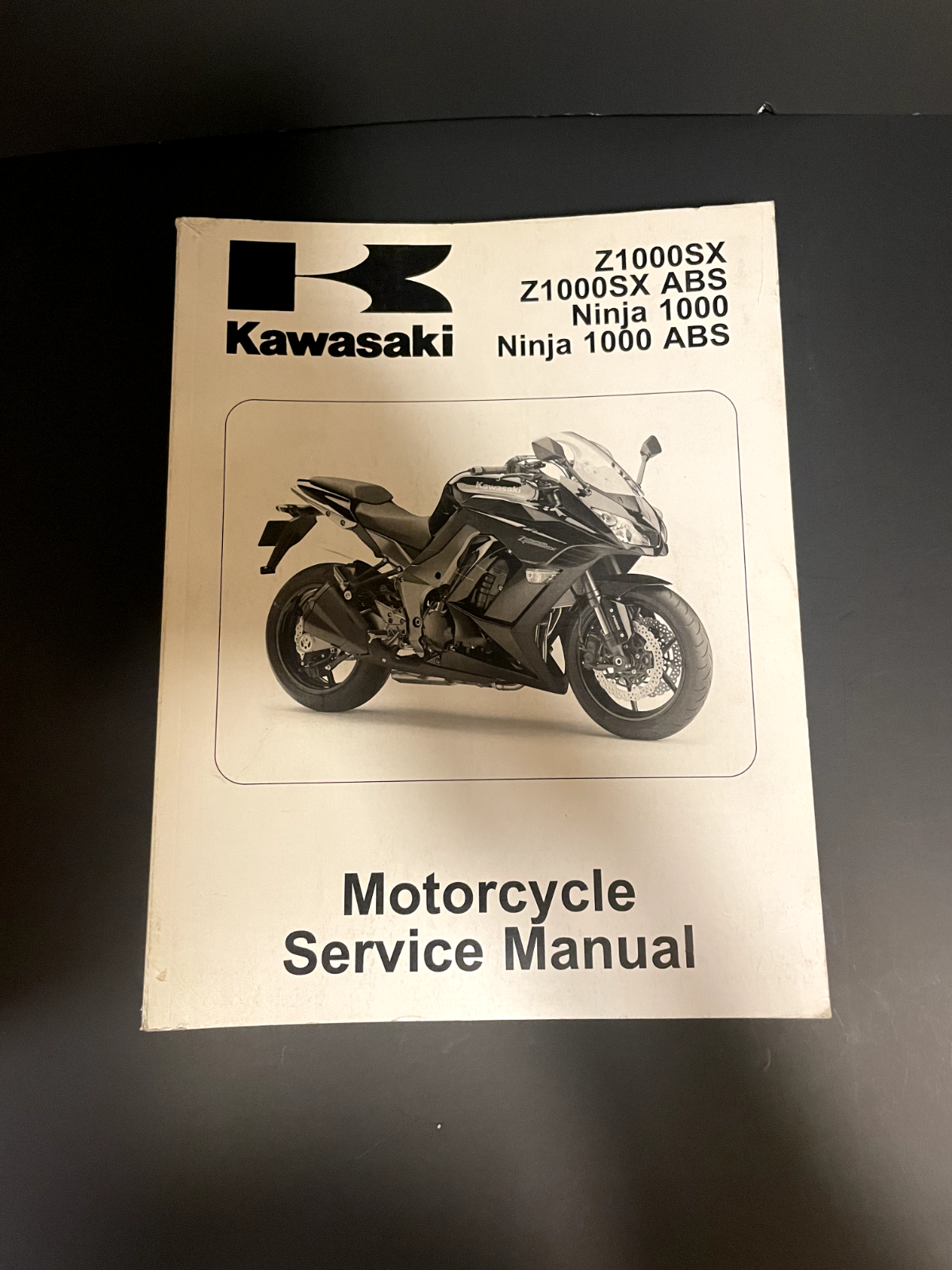 2011 Kawasaki OEM ZX1000SX Ninja 1000 Motorcycle Service