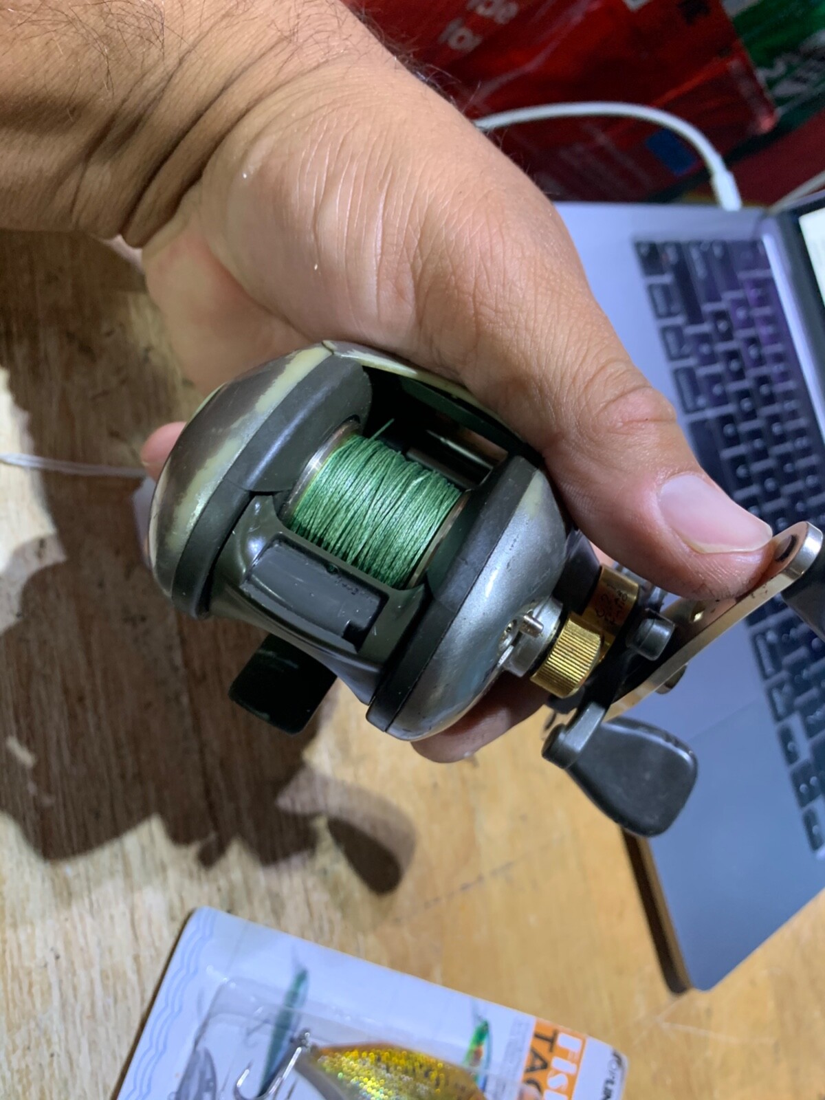 Quantum Accurist AC500CX fishing reel Japan (lot#15266)