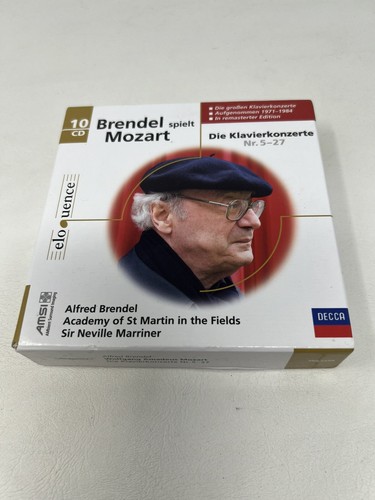 Brendel spielt Mozart - Die Klavierkonzerte Nr. 5-27 10 CD