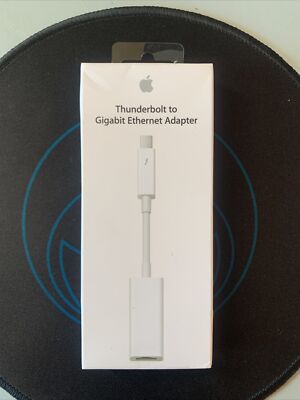 *AUTHENTIC* OEM! Apple A1433 Thunderbolt to Gigabit Ethernet Adapter - MD463LL/A