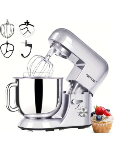 CHEFTRONIC Stand Mixer, 7 Qt Tilt-Head Electric Household Silver- 650W 6-P | eBay CHEFTRONIC Stand Mixer, 7 Qt Tilt-Head Electric Household Silver- 650W 6-P | eBay