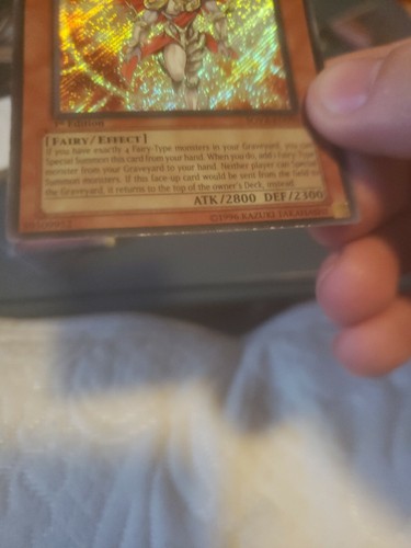 Yugioh Archlord Kristya SOVR-EN096 Secret Rare 1st Edition LP! Foil Bleed!