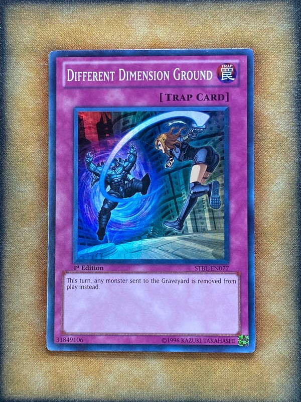 different dimension deck yugioh Yugioh Cards: DIFFERENT DIMENSION GATE WGRT SUPER RARE # 3D26 – Archeron main image 0