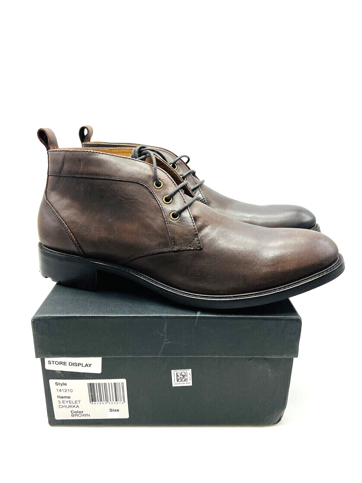 The Men's Store at Bloomingdale's Men's Leather Chukka Boots, Brown US 8
