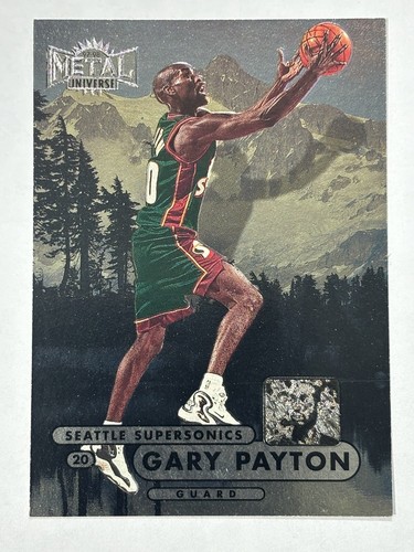 スポーツ選手 Panini Gary Payton 1of1 Gary Payton 2023-24 Panini Phoenix Blue Ice No.27 Seattle