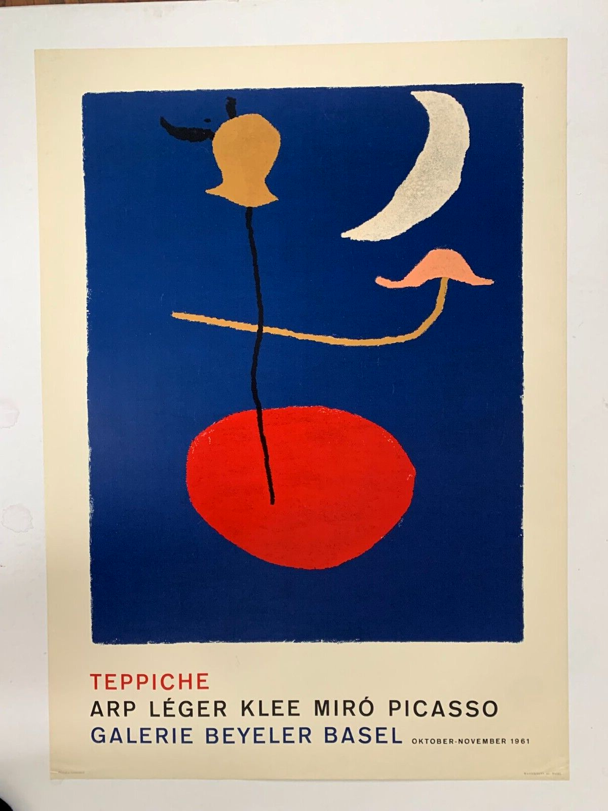 joan miro ヴィンテージ　ポスター ヴィンテージ 