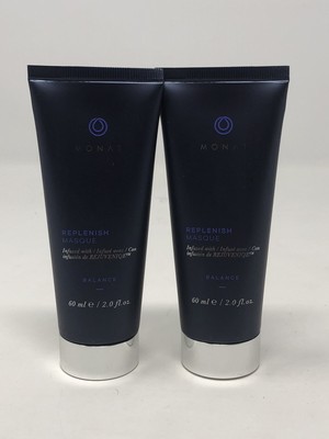 Monat Replenish Masque 2 fl oz Travel Size New With REJUVENIQE Lot Of 2