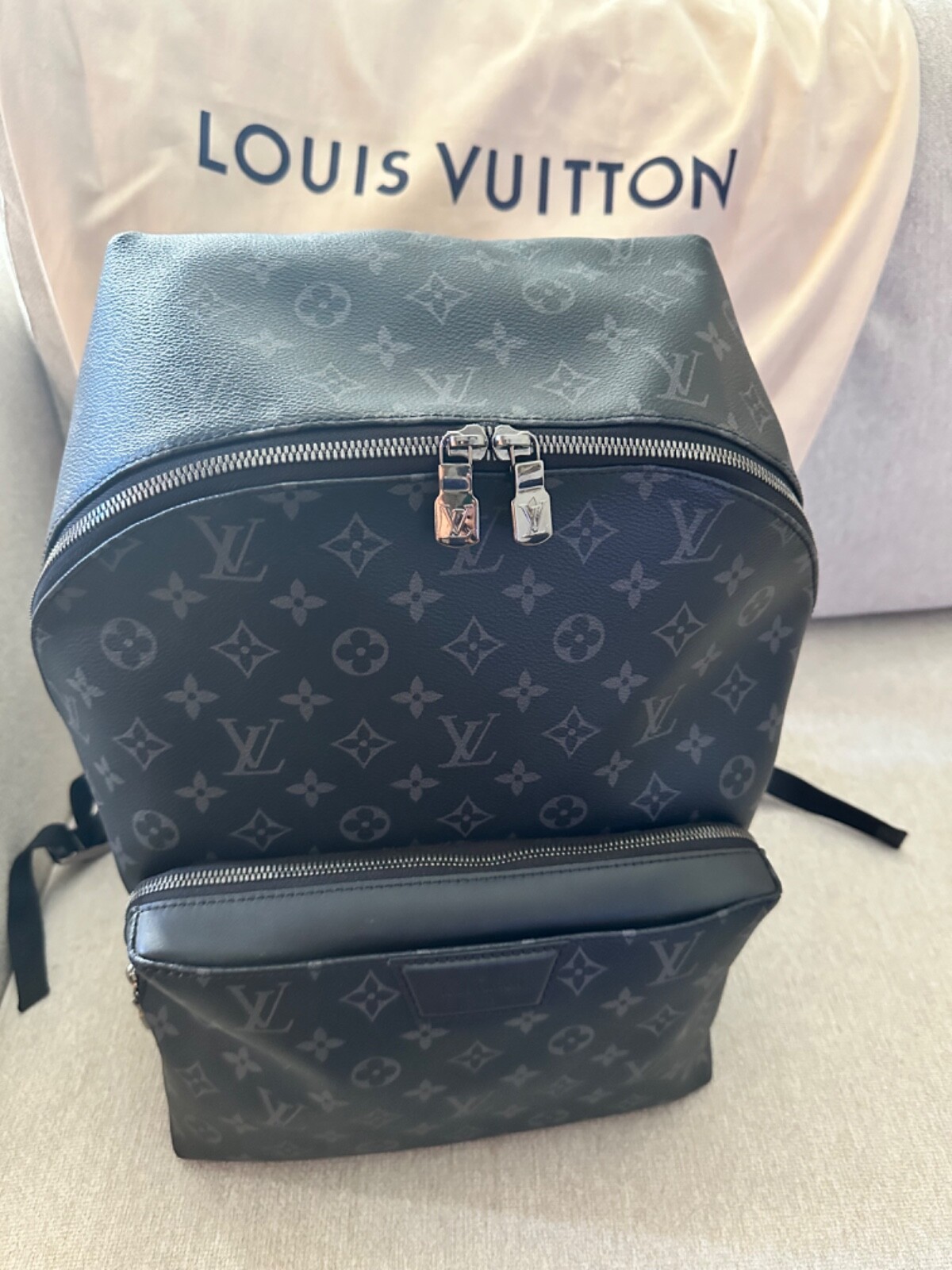 Louis Vuitton Discovery Backpack PM Monogram Eclipse M43186